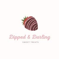 Dipped & Darling Sweet Treats Logo